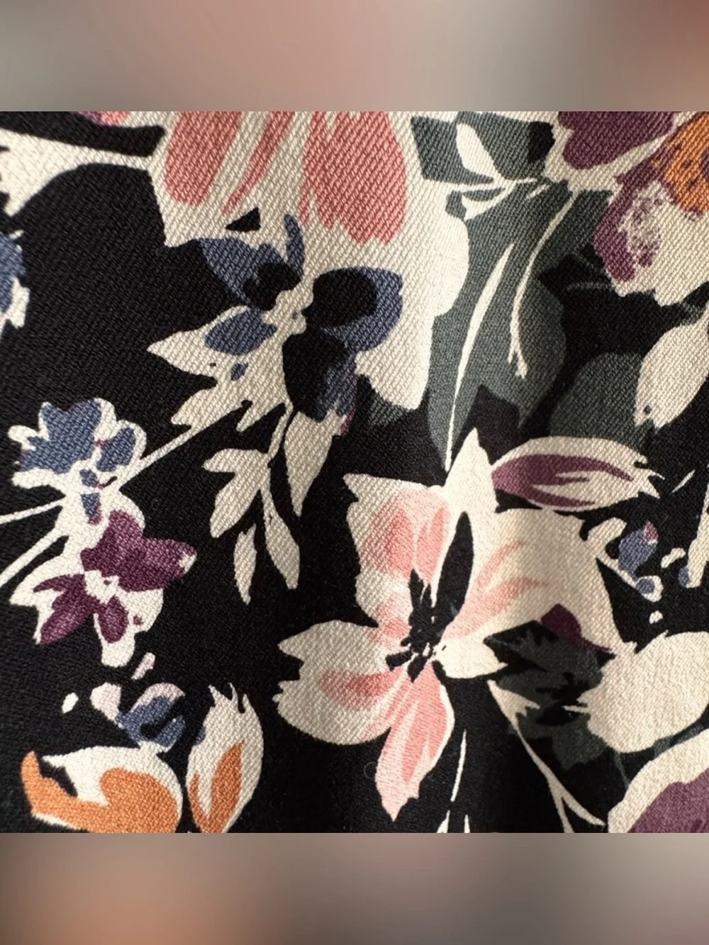 White House Black Market Floral Pencil Skirt Size 2 - Picture 5 of 5